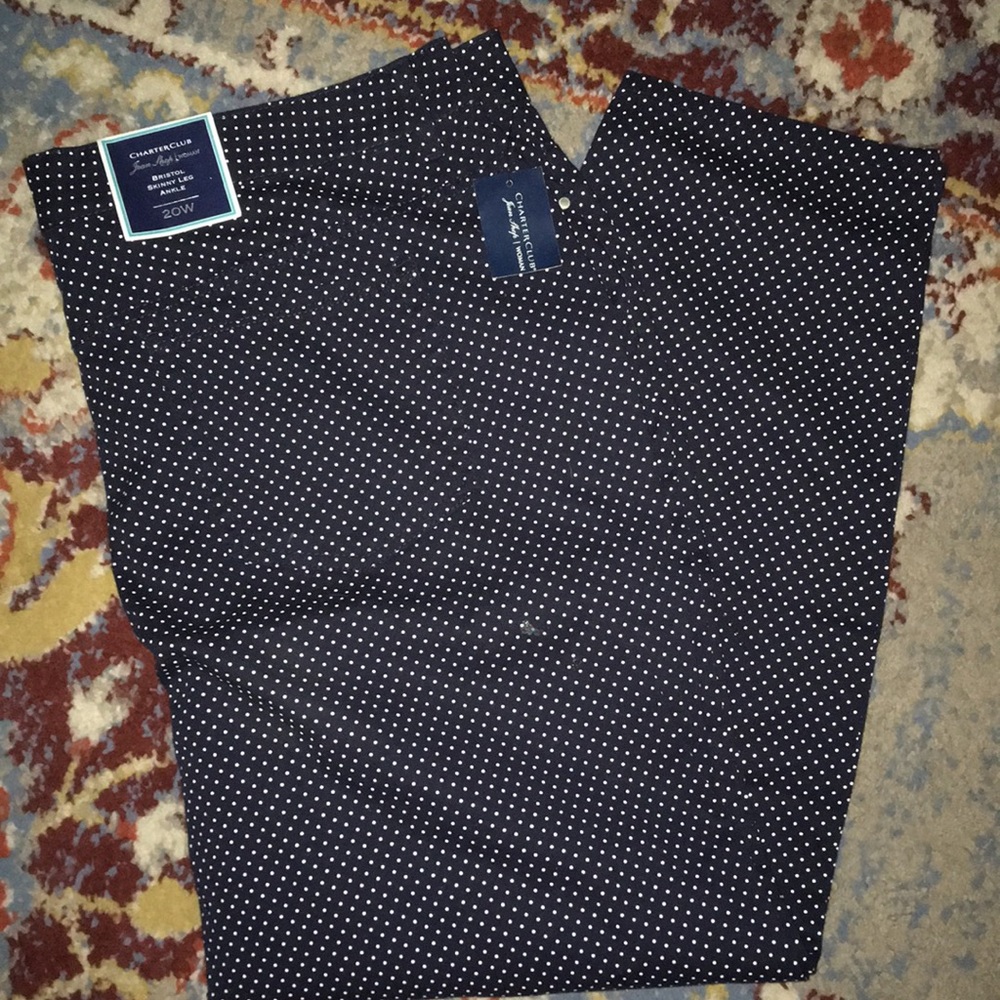 Charter club skinny jeans 20w